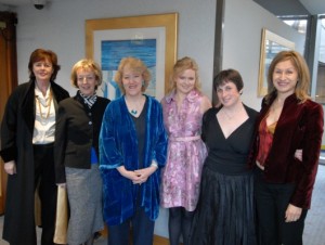 Shortlisted writers at the Romantic Novel of the Year Award 2009