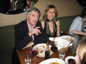 ...and we all went out to dinner afterwards