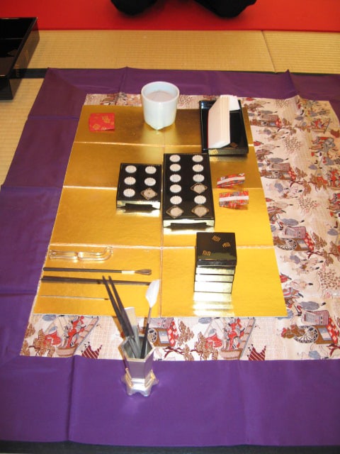 Incense ceremony implements