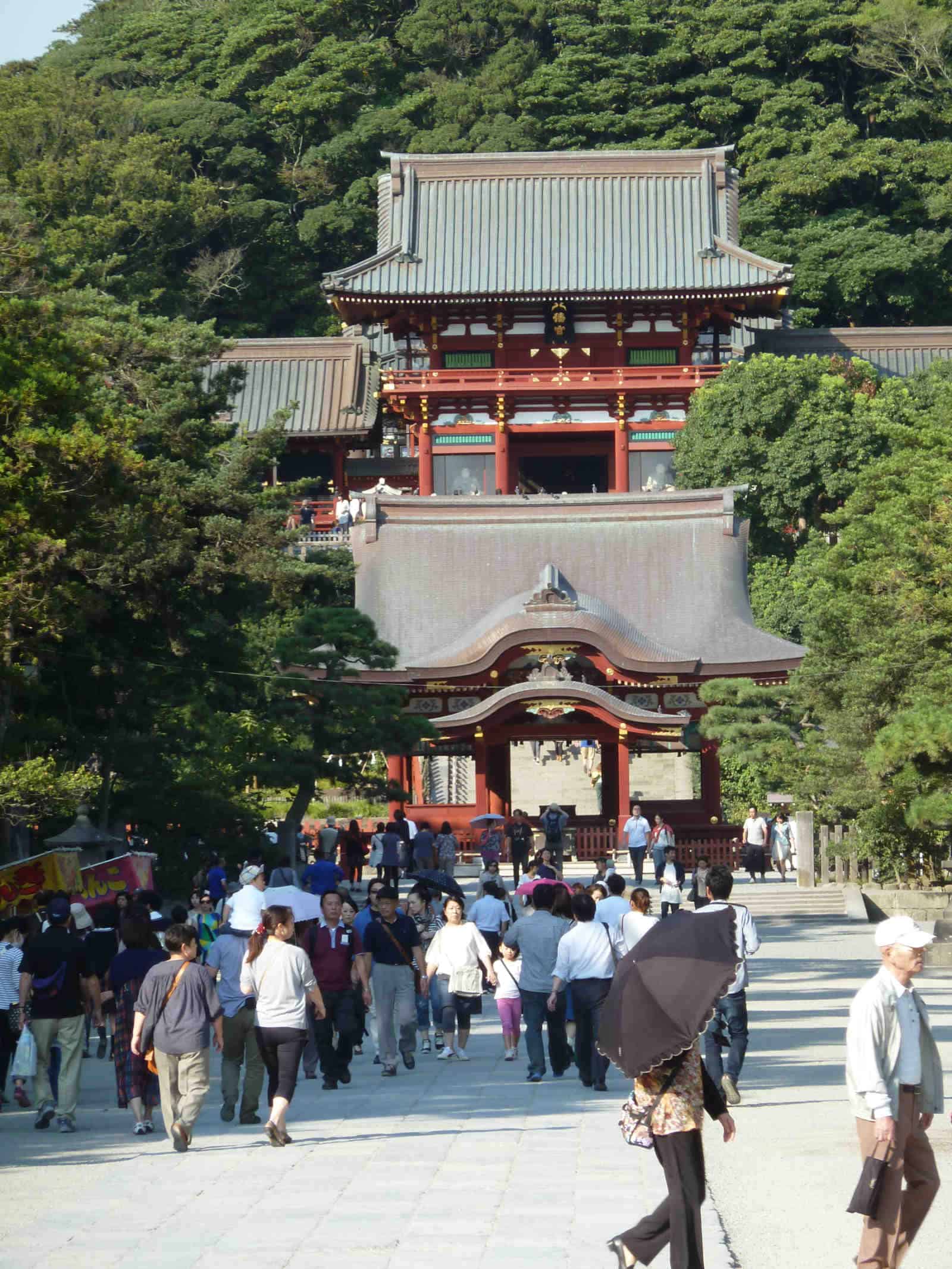 Hachiman shrine in Kamakura