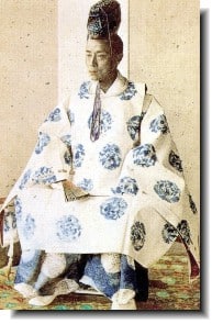 Yoshinobu (1837-1913), the fifteenth and last shogun