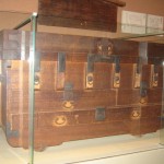 Princess Kazu's trunk, used on her journey along the Inner Mountain Road in 1861 (see The Last Concubine)