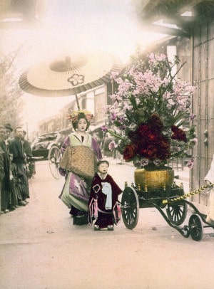 Shimabara, the courtesans' district in Kyoto