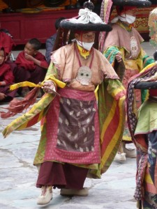 Lama dancing at Hemis