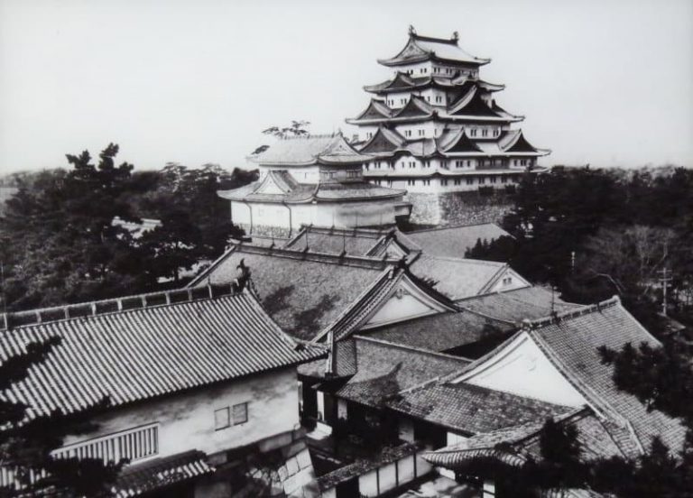 Nagoya Castle before it was destroyed by fire