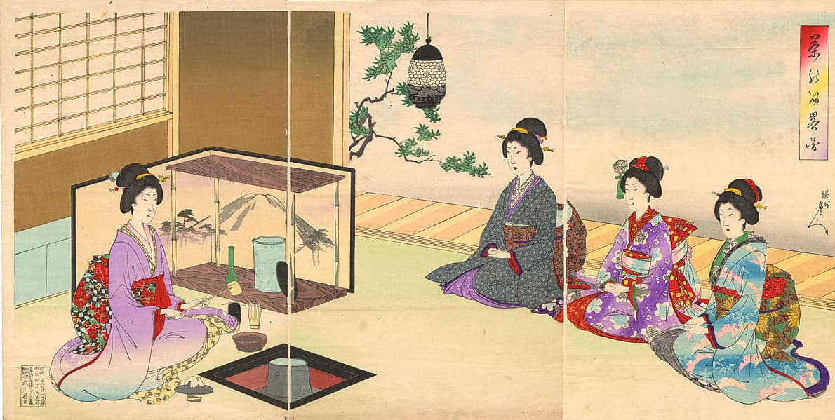 Tea ceremony at the time of The Shogun’s Queen