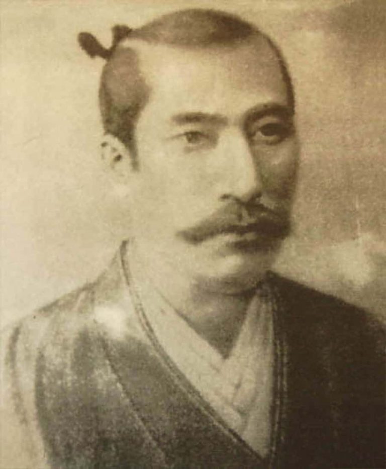Oda Nobunaga, depicted by the Jesuit missionary Giovanni Nicolao. This is undoubtedly a nineteenth century fake but I like it anyway