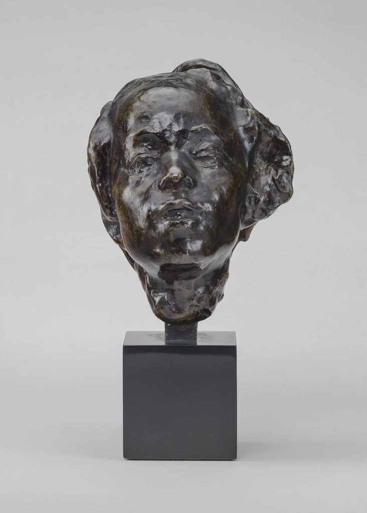 Auguste Rodin, Head of Hanako (Ohta Hisa)